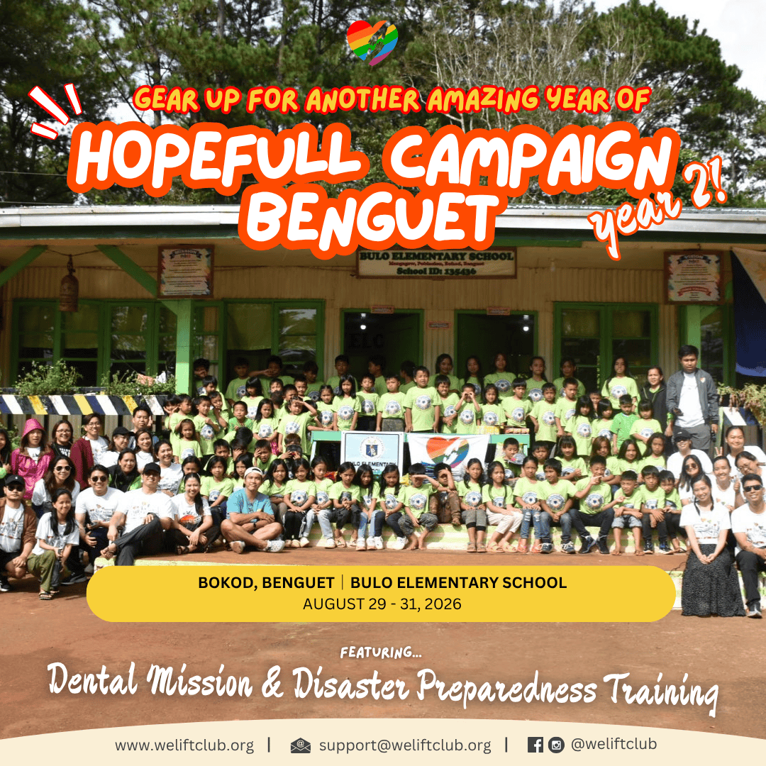 Education and dental mission volunteer campaign in Benguet