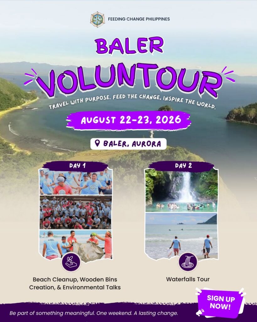 Beach cleanup and sustainability volunteer tour in Baler