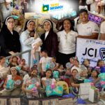 JCI Puerto Princesa Kiao donates over 1,000 diapers, sanitary pads to health center and orphanage