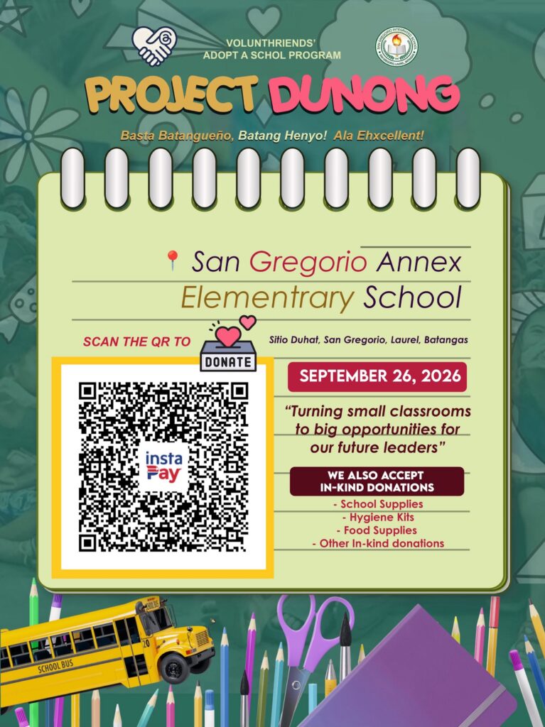 Call for Volunteers and Donors