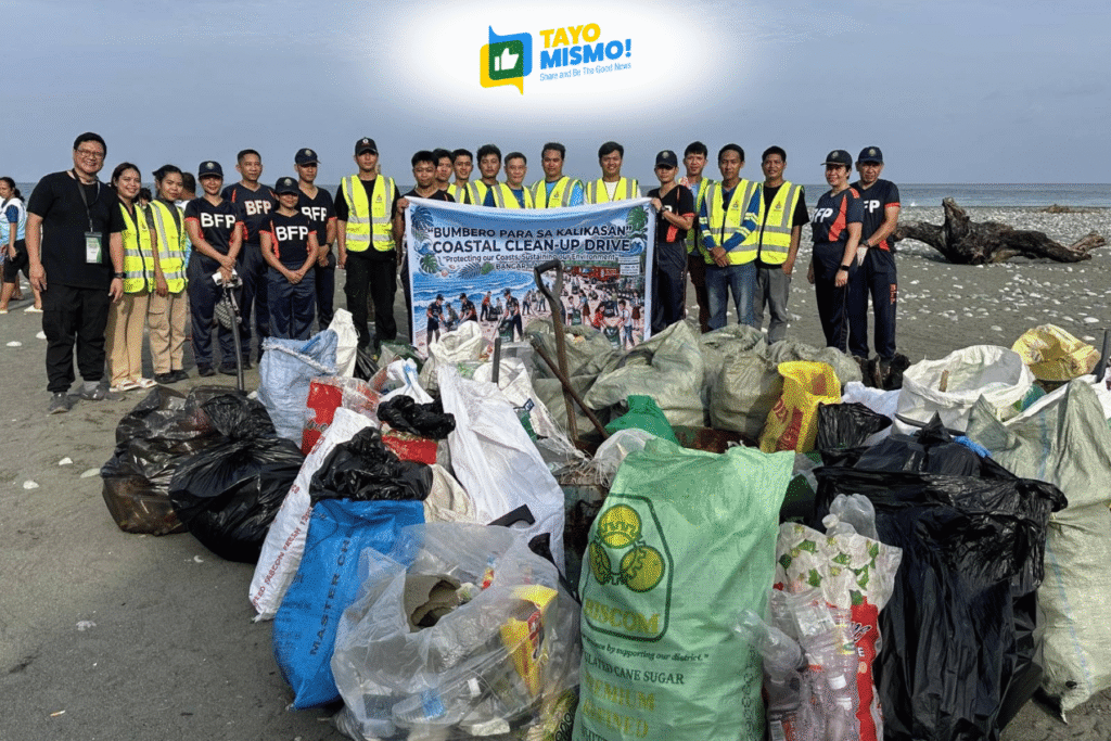 Bangar community cleanup removes 120 kilos of waste from La Union coast