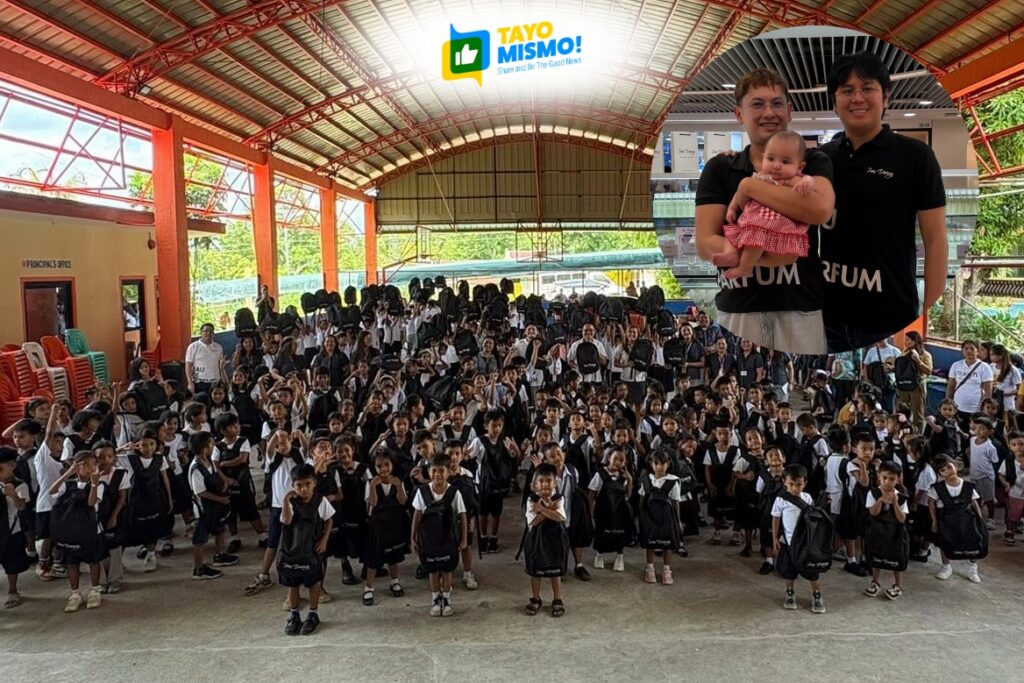 Ian Darcy brings school supplies and a culture of giving to four schools in Tagkawayan