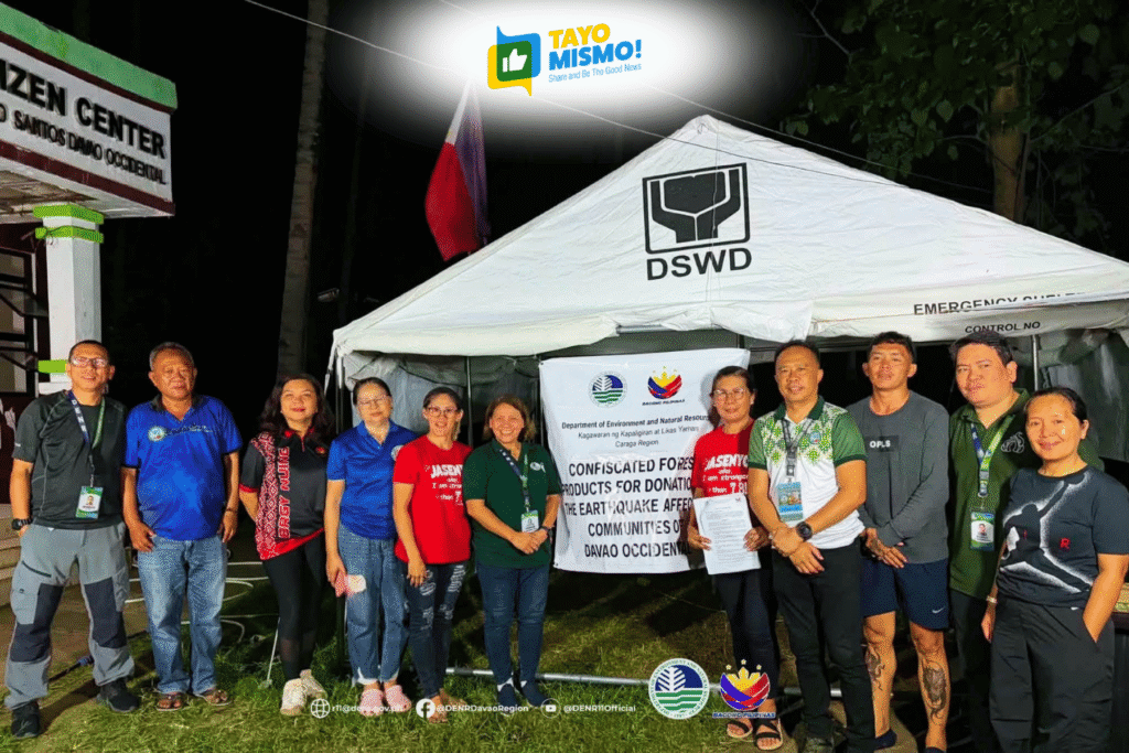 Confiscated forest products will help Davao Occidental families rebuild after earthquake