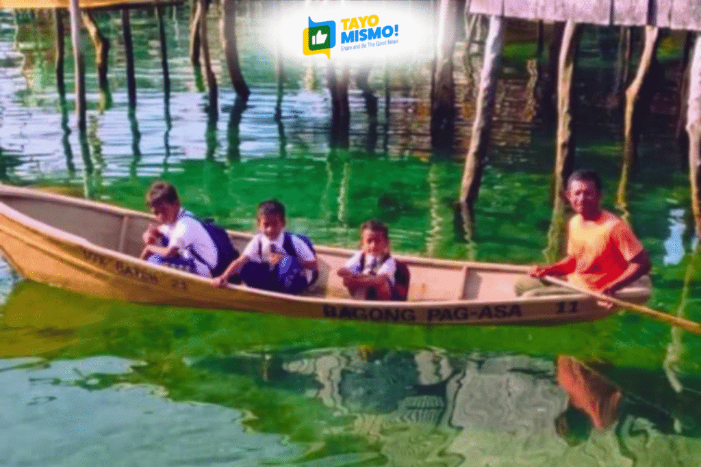 Yellow boats are helping Sitio Silupah families earn, travel, and get to school safely