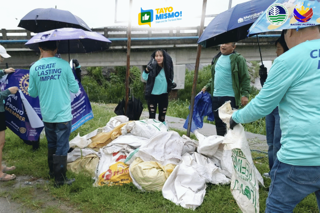 Pampanga cleanup drive removes 250 sacks of waste from waterways and roadsides